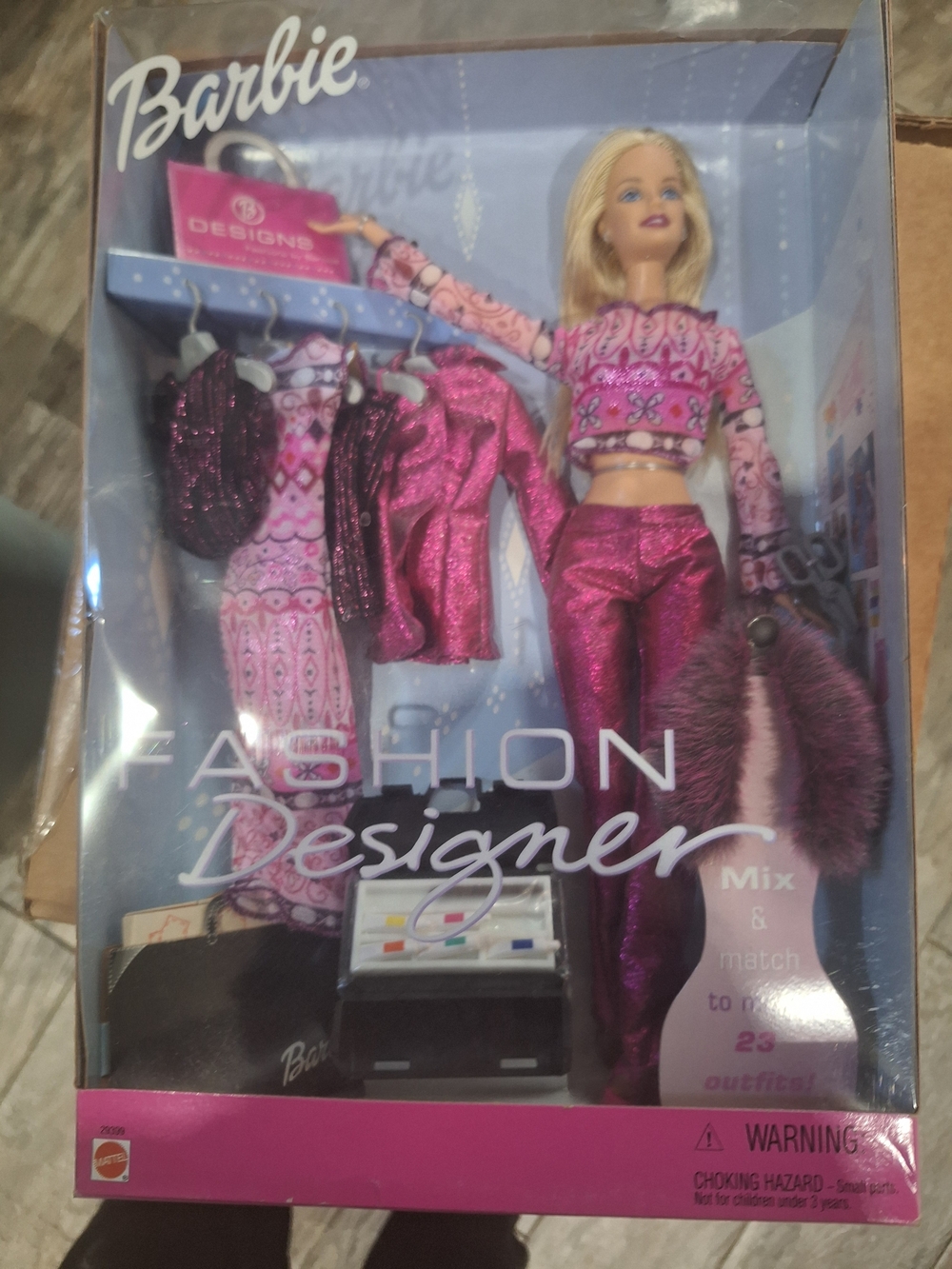 Vintage Mattel 2000 Mattel Fashion Designer Doll NiB